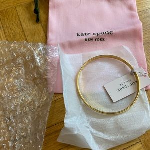 New Kate spade gold bracelets